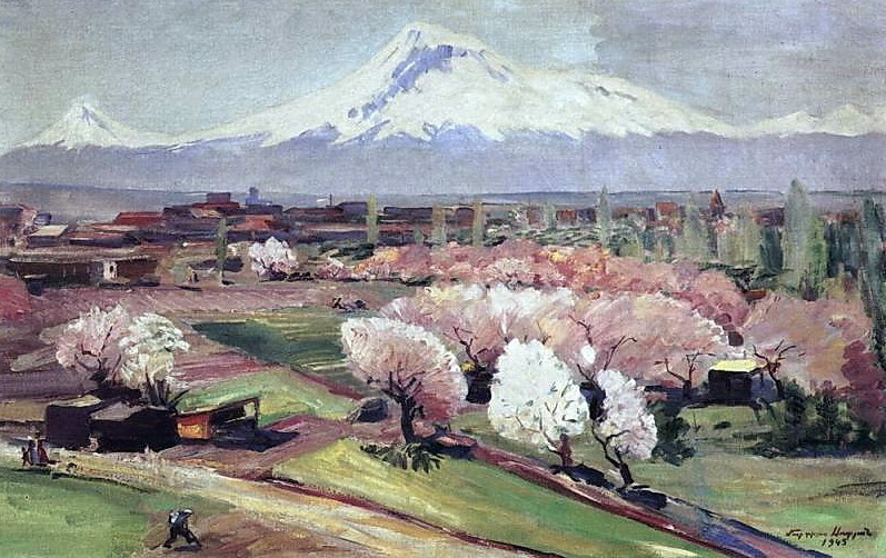 "Ararat en Primavera" Martyros Sarian   1945