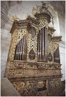 Órgano del Siglo XVII Santo Domingo, Oaxaca