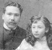 Rolón y su hija
