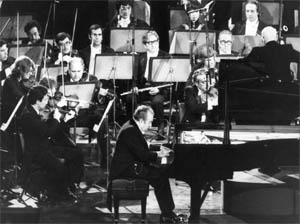 Claudio Arrau con la Orquesta Sinfónica de Chile