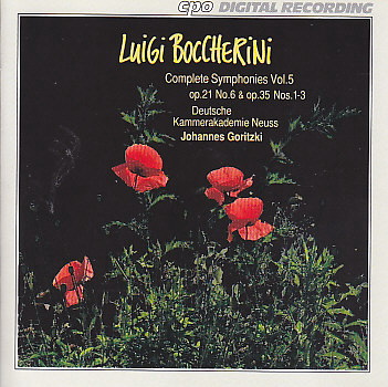 Boccherini CD 5
